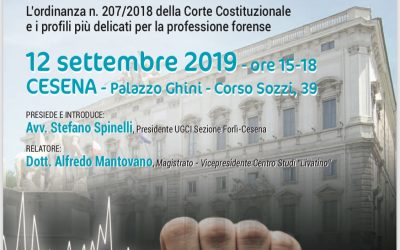 Convegno del 12 settembre con il Dott. Mantovano